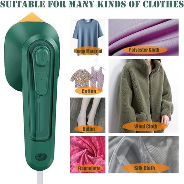 مكواة البخار محمولة صغيرة ملائمة لكي الملابس تدعم الكي الجاف والرطب